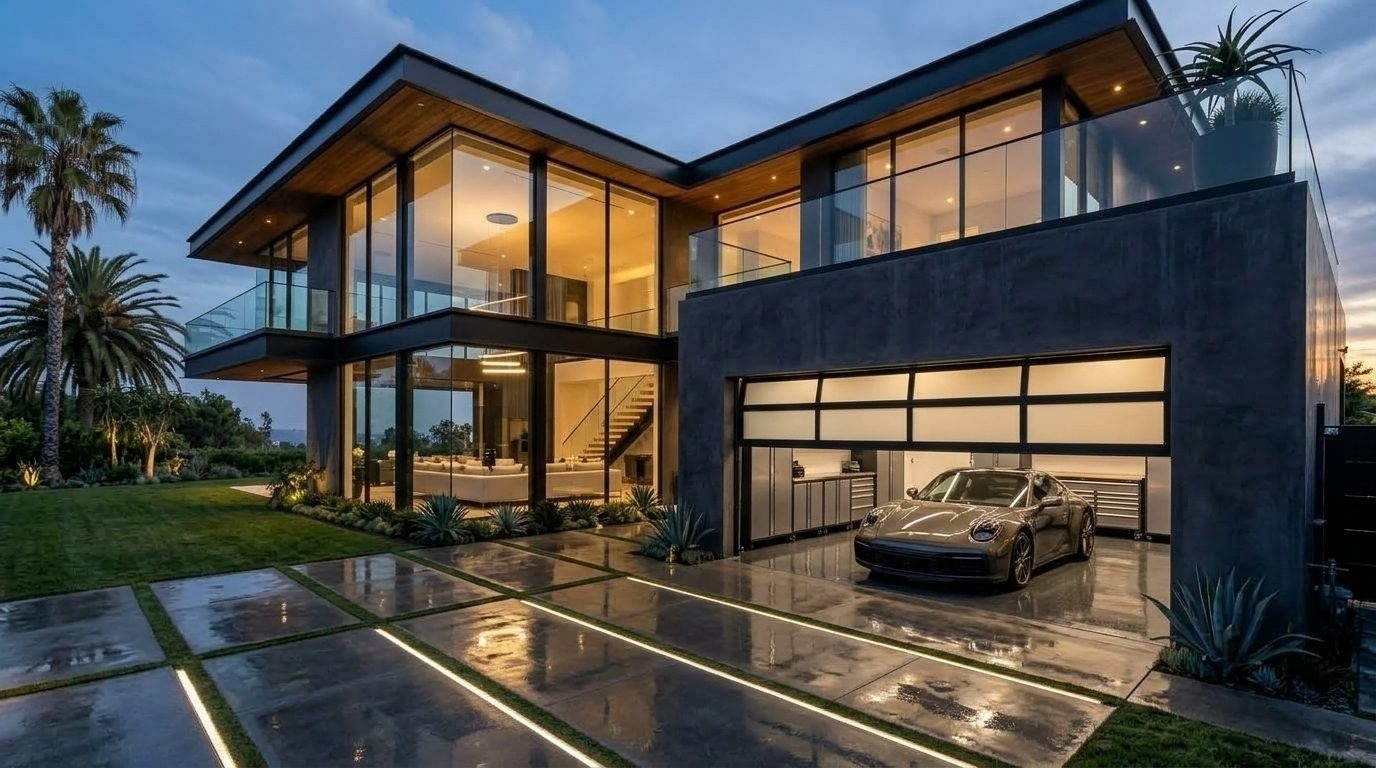 Marta Garage Door Repair Overhead Garage Door Gliding Open in Bay Point, CA